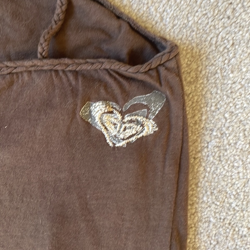 Roxy brown embellished tank medium - Picture 11 of 11